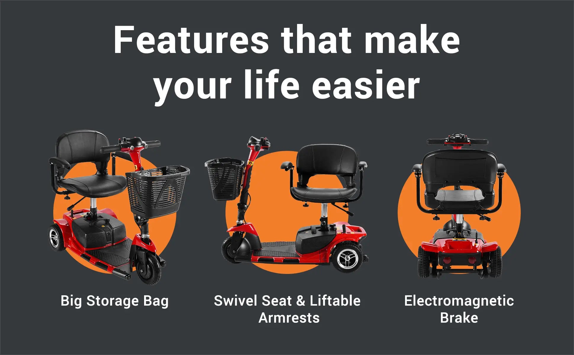 SOULOUT 3 Wheel Scooter Features