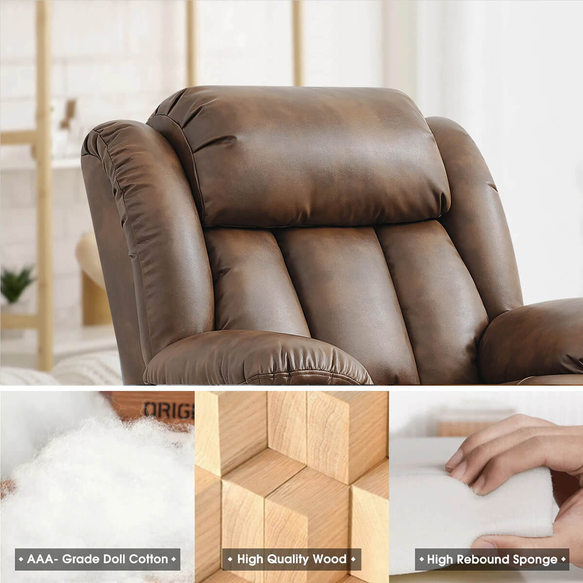 soulout power lift chair recliners light brown