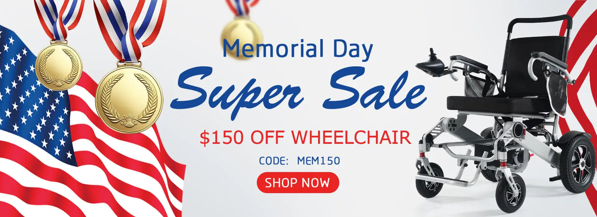 Memorial Day Wheelchair Discount