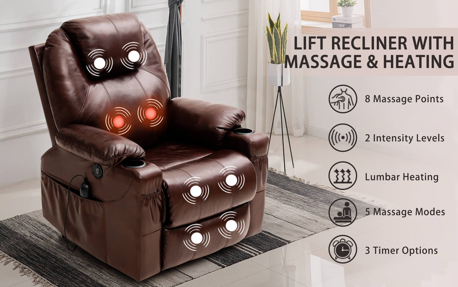 Soulout lift recliner chair for elderly