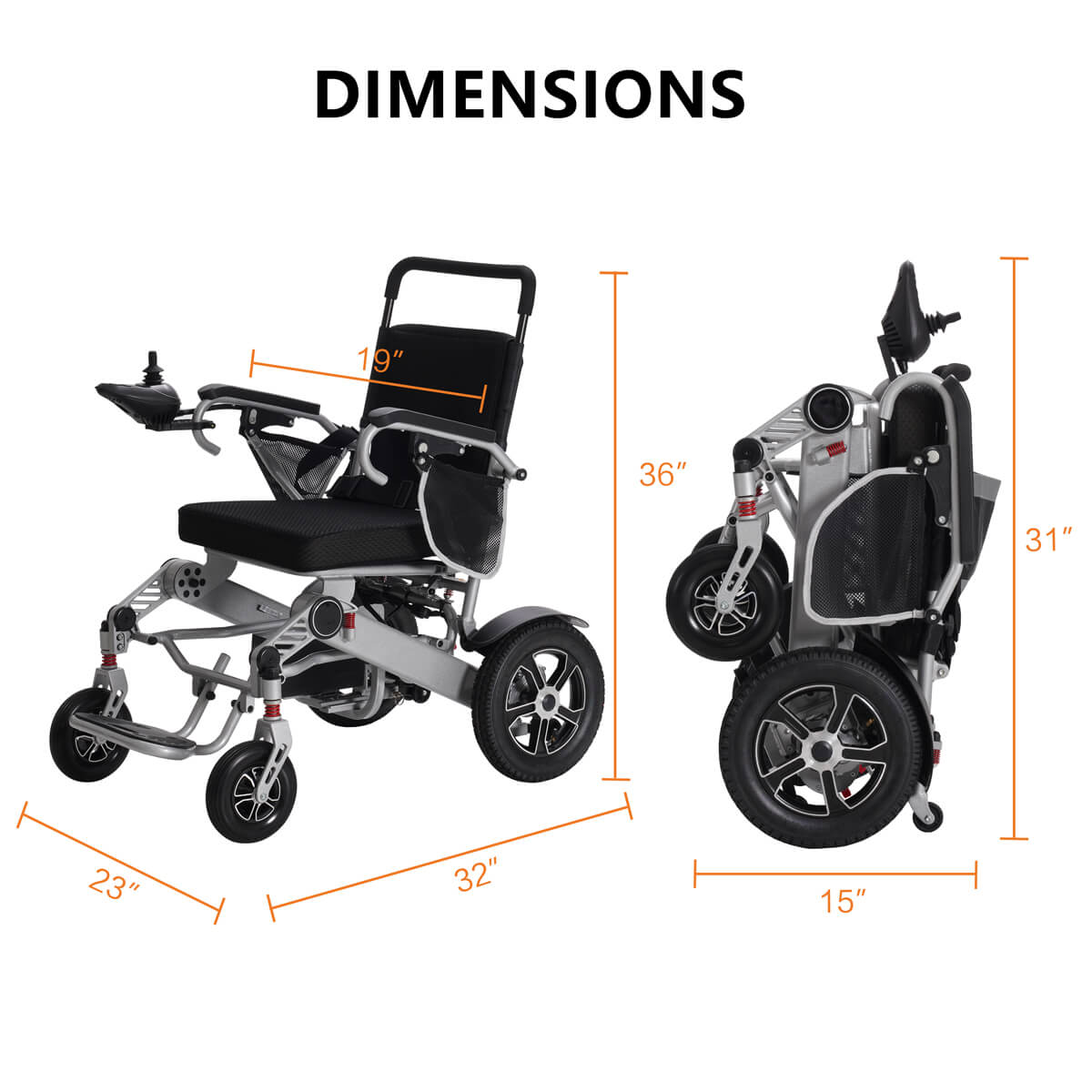 Portable Travel Power Wheelchair - Soulouter.com