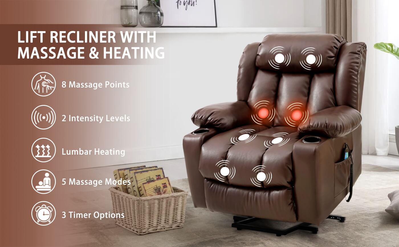 Soulout lift recliner chair for the elderly