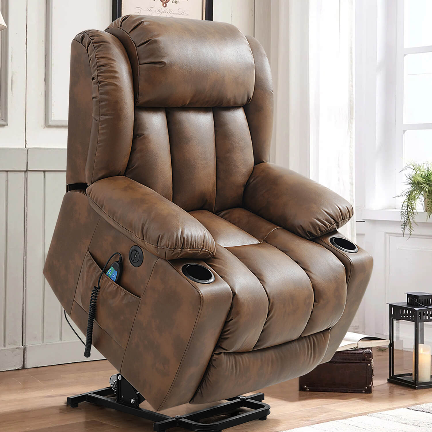Large Infinite Position Lift Chair Recliners - Soulout